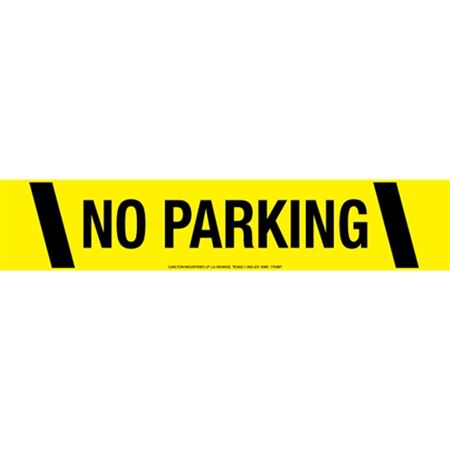 No Parking Barricade Tape